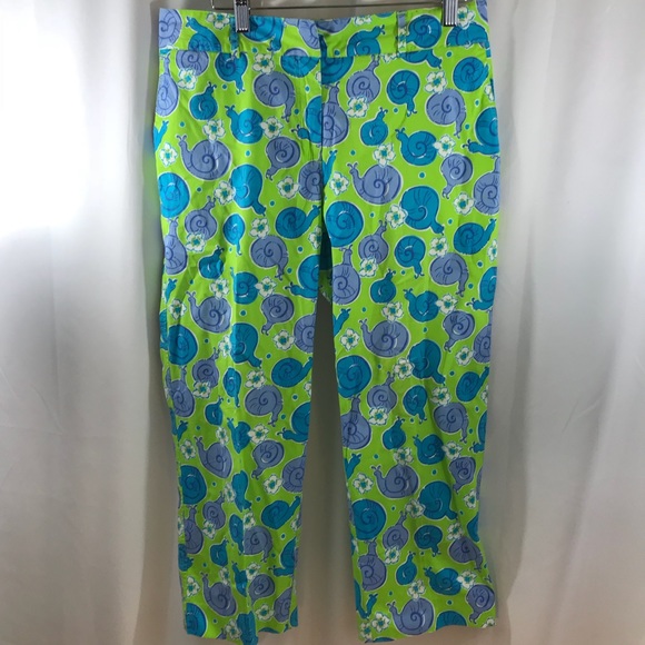 Lilly Pulitzer Snail Capri Pant - Picture 2 of 5